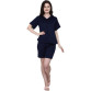 Womens Crepe Solid Short Bottom Night Suit